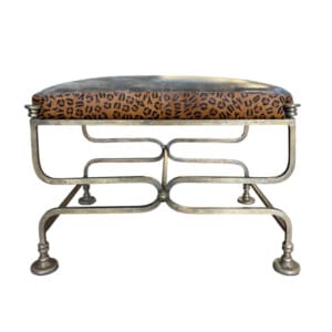 Memphis Leather Ottoman